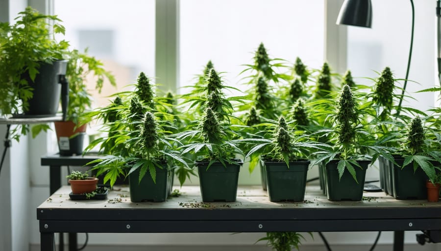 Simple DIY setup for home cannabis cultivation with budget-friendly techniques